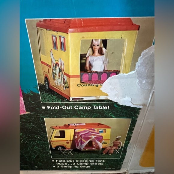 Vintage 1970's Barbie Country Camper - Picture 6 of 7